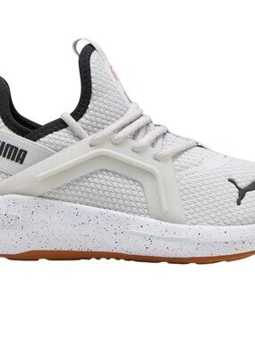 Puma Softride Enzo 5 Women's Running Shoes feather grey wild berry Size 10 NEW